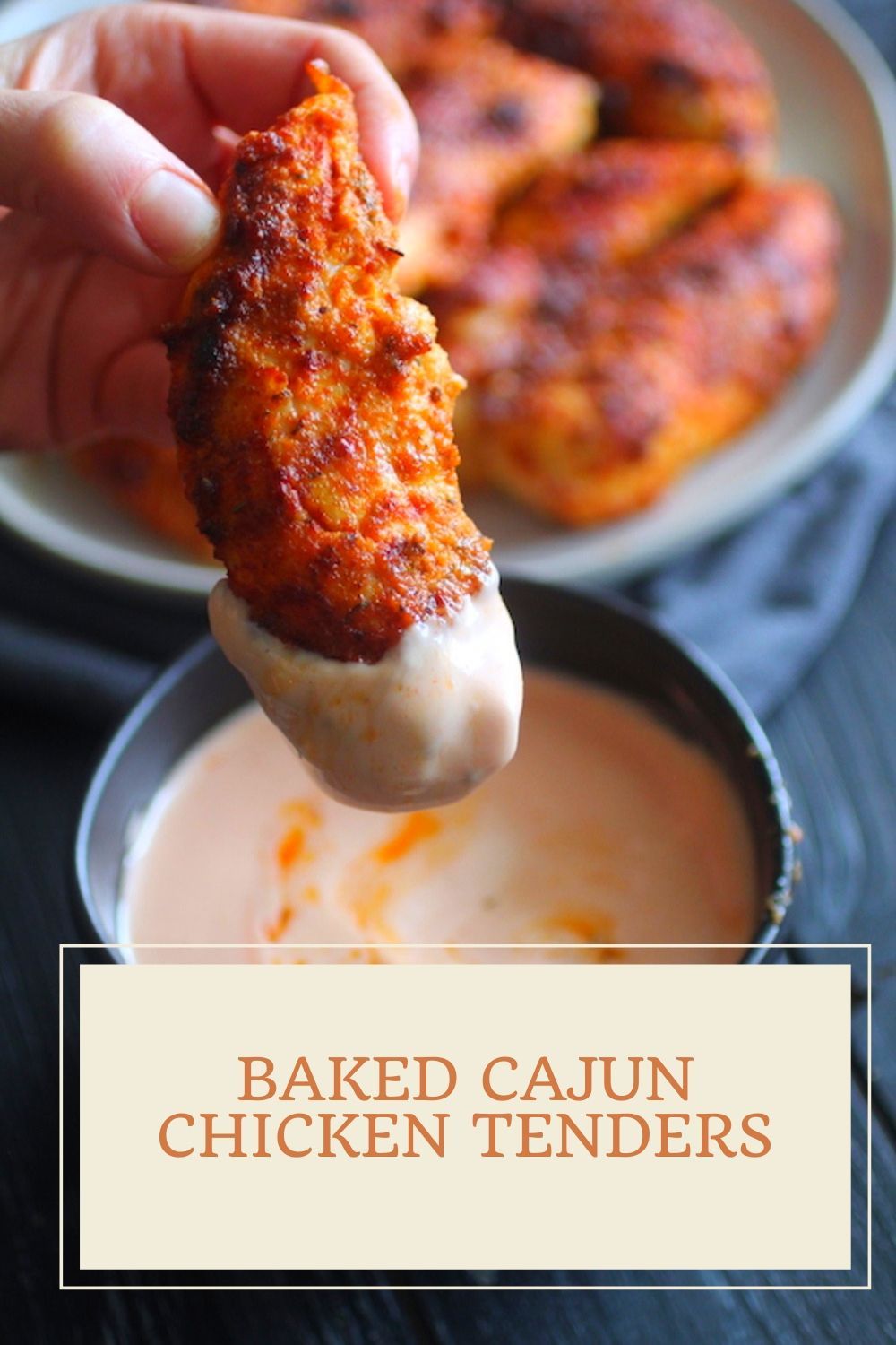 Baked Cajun Chicken Tenders | Recipes, Zoodle recipes, Chicken recipes