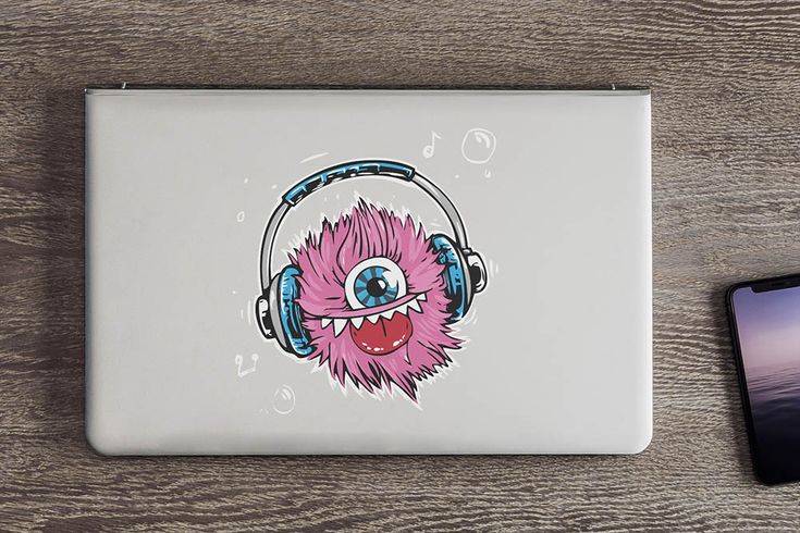 Laptop Cover Sticker Mockup Generator | Laptop cover stickers, Laptop