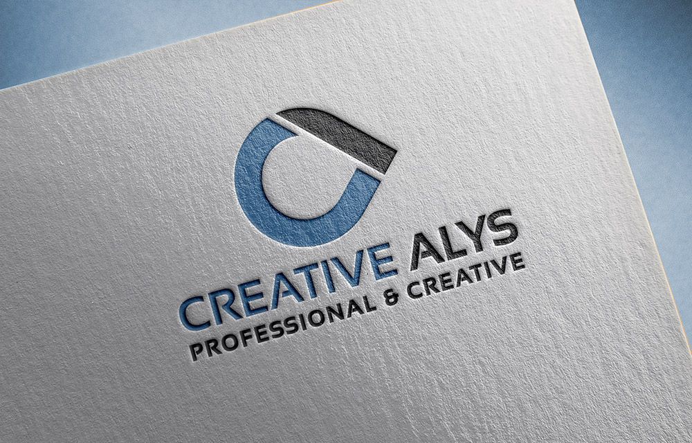 the logo for creative alys professional and creative